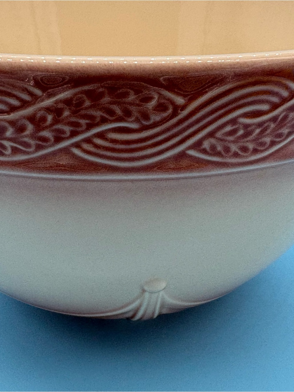 Longaberger American Craft Paprika 11 x  6 Mixing Bowl - Picture 2 of 13